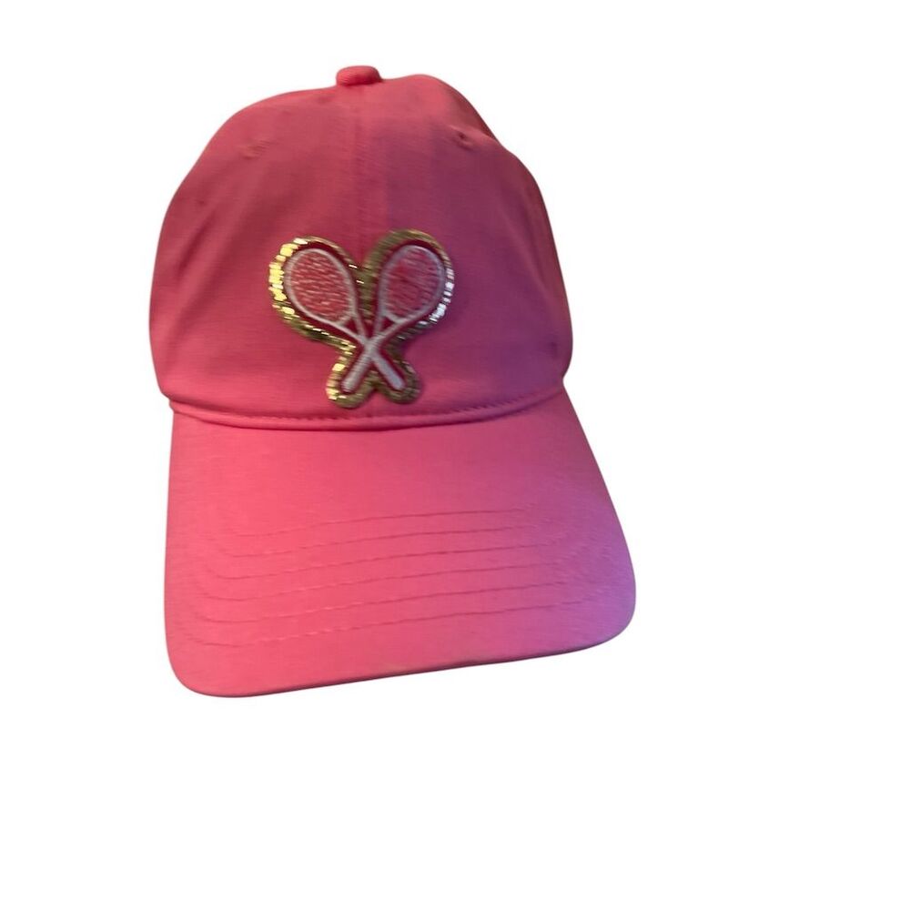 Viv & Lou Women's Pink Tennis Hat Adjustable  Activewear